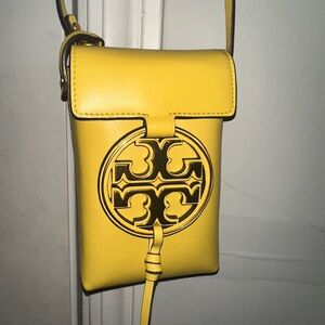 Tory Burch 
Yellow Crossbody Bag
